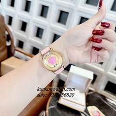Đồng Hồ Nữ Versace Medusa Icon Dây Da Hồng 38mm