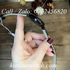 Đồng Hồ Nữ Versace Palazzo Empire - Dây Da Đen Vỏ Đen - 39mm