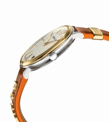 Đồng Hồ Nữ Versace V-Circle Manifesto Unified - Dây Da Nâu - 38mm