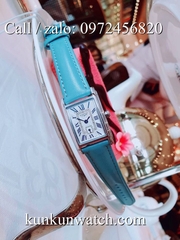 Đồng Hồ Nữ Longines Dolcevita  LGND023 - Dây Da Xanh - 19,8 x 24,5mm