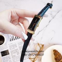 Đồng Hồ Nữ Yves Saint Laurent Vỏ Gold 2 Kim Dây Da 15 x 40mm