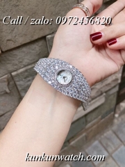 Đồng Hồ Nữ Royal Crown 5312 -  Dây Gắn Đá - 30mm