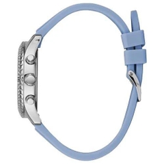 Đồng Hồ Nữ Guess W1098L3 Đính Đá Dây Silicone 38mm