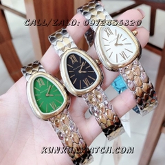 Đồng Hồ Nữ Bvlgari Serpent BGRNT049 - Dây Kim Loại ( Demi Mặt Đen )  - 33mm