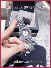 Đồng Hồ Nữ Chopard L'Heure Du Diamant Steel CPNT61 - Dây Kim Loại ( Màu Bạc ) - 32mm