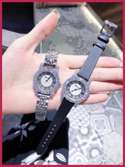 Đồng Hồ Nữ Chopard L'Heure Du Diamant Steel CPNT61 - Dây Kim Loại ( Màu Bạc ) - 32mm