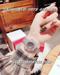 Đồng Hồ Nữ Chopard Diamond CPNT091 - Dây Bạc - 34mm