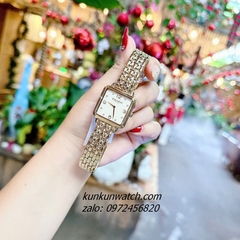 Đồng Hồ Nữ Coach Cass 14504495 Gold Mặt Vuông 28mm