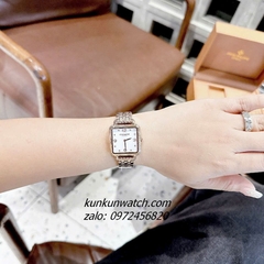 Đồng Hồ Nữ Coach Cass 14504532 Rose Gold Mặt Vuông 28mm