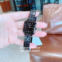 Đồng Hồ Nữ Coach Cass 14504533 Black Mặt Vuông 28mm