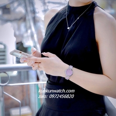 Đồng Hồ Nữ Coach Tristent Purple 14502461 Đá Ceramic Hồng Silver Mặt 30mm