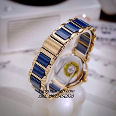 Đồng Hồ Nữ Coach Tristent Purple 14502462 Đá Ceramic Xanh Gold Mặt 30mm