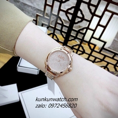 Đồng Hồ Nữ Coach 14504168 Rose Gold Đính Full Đá 34mm