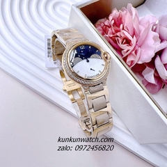 Đồng Hồ Nữ Cartier Đính Đá Họa Tiết Bầu Trời Sao Gold 36mm