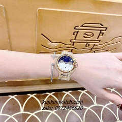 Đồng Hồ Nữ Cartier Đính Đá Họa Tiết Bầu Trời Sao Gold 36mm