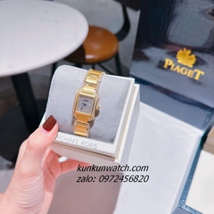 Đồng Hồ Nữ Cartier Tank Đính Đá Vỏ Gold Mặt Vuông 30mm
