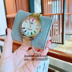 Đồng Hồ Nữ Coach Preston 14503657 Đính Đá Gold Mặt 36mm