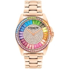 Đồng Hồ Nữ Coach 14504275 Đính Đá Rose Gold Mặt 36mm 1