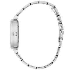 Đồng Hồ Nữ Guess GW0470L1 Silver Đính Đá 3 Kim 33mm