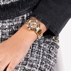 Đồng Hồ Nữ Guess GW0470L2 Gold Đính Đá 3 Kim 33mm