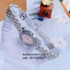 Đồng Hồ Nữ Guess U1062L2 Mâm Xôi Vỏ Silver Đính Đá 34mm