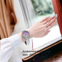 Đồng Hồ Nữ Guess GW0483L1 Đính Đá Silver 6 Kim 38mm