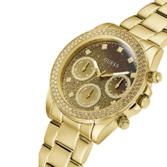 Đồng Hồ Nữ Guess GW0483L2 Đính Đá Gold 6 Kim 38mm