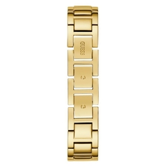 Đồng Hồ Nữ Guess GW0603L2 Đính Đá Dáng Lắc Tay Gold Mặt Vuông 20.8mm