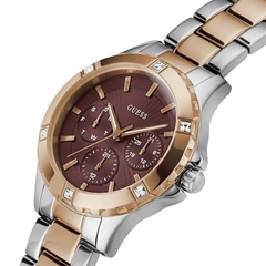 Đồng Hồ Nữ Guess GW0723L2 Đính Đá 6 Kim 35mm