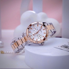 Đồng Hồ Nữ Guess GW0443L2 Đính Đá Demi Rose Gold 6 Kim 35mm