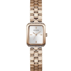 Đồng Hồ Nữ Guess Damenuhr GW0865L2 Đính Đá Vỏ Rose Gold Mặt Vuông 22mm 1