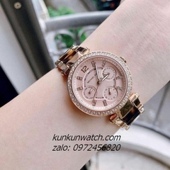 Đồng Hồ Nữ Michael Kors MK5841 Bezel Đính Đá Pha Lê 33mm