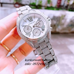Đồng Hồ Nữ Michael Kors Bradshaw MK6454 Đính Full Đá Silver 36mm