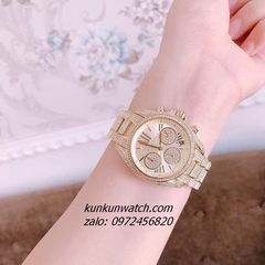 Đồng Hồ Nữ Michael Kors Bradshaw MK6494 Đính Full Đá Gold 36mm
