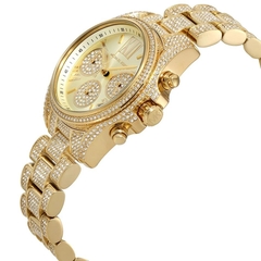 Đồng Hồ Nữ Michael Kors Bradshaw MK6494 Đính Full Đá Gold 36mm