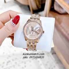 Đồng Hồ Nữ Michael Kors Bryant MK7541 Đính Đá Rose Gold 35mm