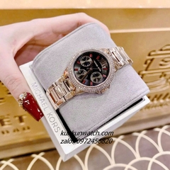 Đồng Hồ Nữ Michael Kors Camille MK6983 Rose Gold 6 Kim Đính Đá 33mm