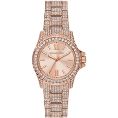 Đồng Hồ Nữ Michael Kors Mini Everest MKO1197 Đính Đá Vỏ Rose Gold 33mm 1