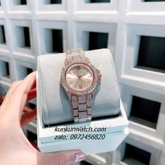 Đồng Hồ Nữ Michael Kors Mini Everest MKO1197 Đính Đá Vỏ Rose Gold 33mm