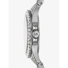 Đồng Hồ Nữ Michael Kors Mini Everest MKO1198 Đính Đá Vỏ Silver 33mm