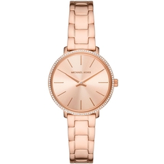 Đồng Hồ Nữ Michael Kors MK1040 Đính Đá Rose Gold 32mm