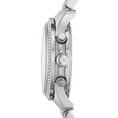 Đồng Hồ Nữ Michael Kors Runway MK5825 Chronograph Đính Đá Silver 38mm
