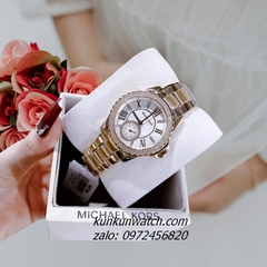 Đồng Hồ Nữ Michael Kors MK7364 Đính Đá Rose Gold 33mm