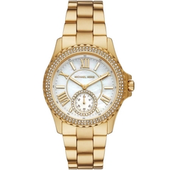 Đồng Hồ Nữ Michael Kors Everest MK7401 Đính Đá Gold 40mm 1