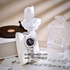 Đồng Hồ Nữ Fendi 3060L Stelle Diamond 02 Kim Silver Mặt Đen 25mm