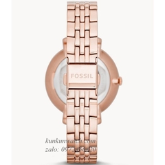 Đồng Hồ Nữ Fossil ES3435 Điểm Số La Mã Các Mốc Giờ Quan Trọng Dây KIm Loại 36mm