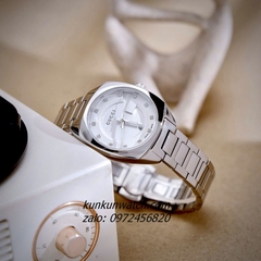 Đồng Hồ Nữ Gucci Diamond Silver 29mm