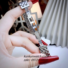 Đồng Hồ Nữ Gucci Horsebit Bracelet Mặt Chữ Nhật 2 Kim Silver 21 x 35mm