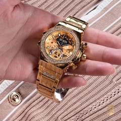 Đồng Hồ Nữ Guess GW0552L2 Gold Đính Đá 6 Kim 36mm
