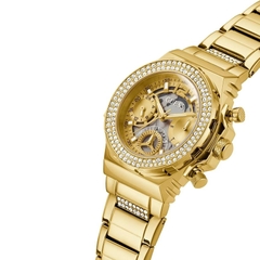 Đồng Hồ Nữ Guess GW0552L2 Gold Đính Đá 6 Kim 36mm